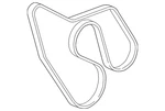 Genuine Gm Serpentine Belt 12551136. Fixed Price $32.59.