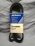 Acdelco V Ribbed Belt Gm 19194004 7K795 24MM X 2033MM 35 Gr 1.066. Fixed Price $20.00.