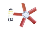 Radiator Fan 751-41191 With Belt 751-17820 For Lister Petter Onan Lpws Lpwt. Fixed Price $117.84.