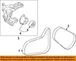 Kia Oem 2016 Sorento-serpentine Drive Fan Belt 252122GGA1. Fixed Price $85.19.