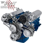 Small Block Ford 5.0L Serpentine Pulley Kit Air Conditioning Sbf Ac A/c 302. Fixed Price $688.00.