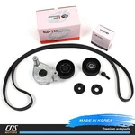 V-belt & Tensioner Kit For 04-10 Sonata Tiburon Tucson Optima Sportage 2.7L. Fixed Price $71.28.
