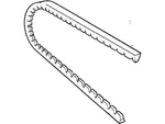 Genuine Bmw Fan Belt 32-42-1-706-597 New. Fixed Price $18.15.