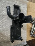07.5-09 Dodge Ram 6.7L Cummins Compressor Bracket 4938691, 4940624. Fixed Price $175.00.