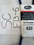 Gates Standard A32 Hi-power Ii V-belt. Fixed Price $9.00.