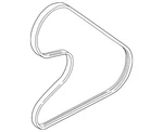 Genuine Mitsubishi Power Steering Belt MD365263. Fixed Price $40.00.