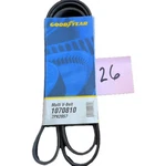 New 1070810, 4070810 Serpentine Belt-multi V-belt Goodyear. Fixed Price $19.00.