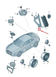 New Audi A4 Avant B8 Radio Amplifier Bracket 8T0035464 Original No Duty To. Fixed Price $39.29.
