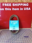Dayco Glp Premium V-belt L587 & 16RL2210, New Old Stock Belts, Free Shipping. Fixed Price $23.99.