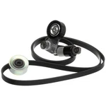 Gates 90K-39104 Complete Serpentine Belt Drive Component Kit. Fixed Price $264.58.