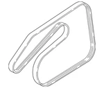 Genuine Gm Accessory Drive Belt 55569810. Fixed Price $21.14.