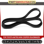 35.56" New Serpentine Belt For Toyota Matrix Mini Cooper Volkswagen Beetle Golf. Fixed Price $14.48.