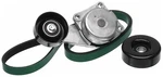 Gates Serpentine Belt Drive Component Kit Ford 90K-38274G. Fixed Price $127.14.