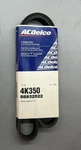 Serpentine Belt Acdelco Professional/gold 4K350 88932522. Fixed Price $22.80.