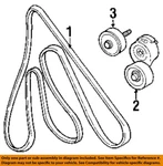 Ford Oem 99-07 Freestar Cooling Belts Pulleys-serpentine XF2Z8620A. Fixed Price $48.41.