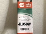 Napa, Heavy Duty Fhp Belt, 4L350W, 1/2" X 35". Fixed Price $28.99.