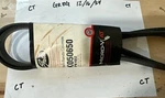 Serpentine Belt-premium Oe Micro-v Gates K050650. Fixed Price $22.50.