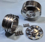 Ford Mustang V-belt Pulley Kit 302 351W 351C 400M Groove Billet Aluminum. Fixed Price $108.68.