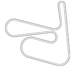 Genuine Nissan Serpentine Belt 11720-3SG0B. Fixed Price $63.10.