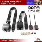 2X 3-POINT Adjustable Seat Belt Straps Kit For Peterbilt Vehicle PRE-1995. Fixed Price $39.99.