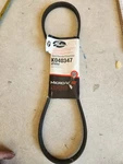 Gates K040347 Micro V-serpentine Belt, Rib 34.75. Fixed Price $25.00.