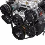 Eddie Motorsports S-drive Small Block Chevy Serpentine Pulley Kit EMS107-55. Fixed Price $2856.00.