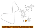 Chrysler Oem 14-22 1500 Classic Belts Pulleys-idler Bolt 6510224AA. Fixed Price $29.51.
