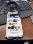 Genuine Napa Gates K040470 Micro-v Serpentine Drive Belt *free Shipping*. Fixed Price $15.99.