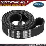 97.64 Accessory Drive Heavy Duty Serpentine Belt For International Harvester. Fixed Price $27.99.