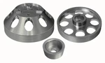 Torque Solution Piece Pulley Combo Kit Silver Fits Genesis Coupe 3.8 V6 2010+. Fixed Price $329.99.
