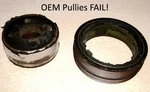Grimmspeed 095015BK Lightweight Crank Pulley Black For Subaru All Ej Engines. Fixed Price $145.00.