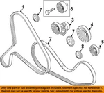 Audi Oem 18-25 A6 Allroad Cooling Belts Pulleys-ac 06M260849L. Fixed Price $40.70.