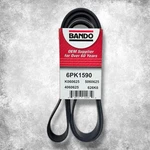 Accessory Drive Belt Bando 6PK1590. Fixed Price $19.99.