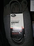 Serpentine Belt Premium Oe Micro-v Gates K060947 Chevy Mercedes Audi Gmcs. Fixed Price $29.99.