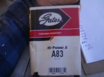 Gates Hi-power A83 V Belt. Fixed Price $9.99.