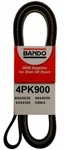 Bando 4PK900, K040355 Serpentine Belt- V-ribbed. Fixed Price $8.95.