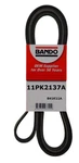 Accessory Drive Belt Bando 11PK2137A Fits 09-13 Chevrolet Corvette 6.2L-V8. Fixed Price $29.00.