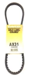 Dayco, Gold Label, Cog-belt, AX31, New. Fixed Price $10.00.