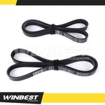 Epdm 2X Belt Set Alt Ac Ps For 1999-2001 Suzuki Vitara 1.6L Sohc 4PK945 4PK815. Fixed Price $11.99.