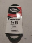 Gates 6718 Powerated Fhp Medium Horse-power V-belt. Fixed Price $10.00.