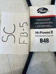 Gates Standard Hi-power Ii V-belt, B48. Fixed Price $22.50.