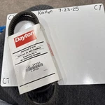 Dayton AX45 Cogged Belt AX-45 1YVX1. Fixed Price $10.80.
