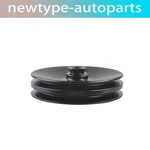 For Gm Saginaw Power Steering Pump Double-groove Steel Pulley Belt Black. Fixed Price $24.09.