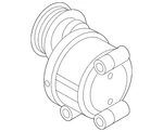 Genuine Mazda Accessory Drive Belt Tensioner Assembly L372-15-980C. Fixed Price $233.04.