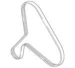 Genuine Audi Serpentine Belt 06M-903-137-AB. Fixed Price $58.05.