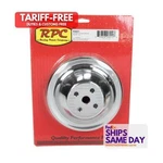Racing Power R9601, One Chrome Steel Sbc Swp 2 Groove Water Ump Pulley. Fixed Price $84.13.