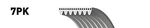 Gates Alternator Fan V-ribbed Drive Belt 7PK2060 Brand New 5 Year Warranty. Fixed Price $32.95.