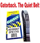 Serpentine Poly-v The Quiet Belt Goodyear Gatorback 4050687 (4050689). Fixed Price $62.49.