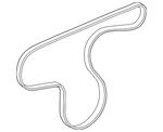 Genuine Gm Serpentine Belt 12593777. Fixed Price $17.41.