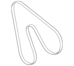 Genuine Ford Accessory Drive Belt DK4Z-8620-B. Fixed Price $20.58.